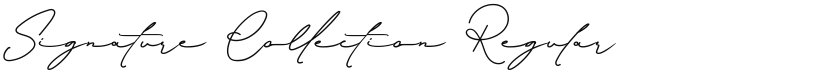 Signature Collection font download