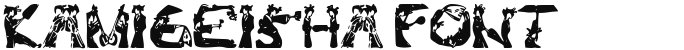 Kami-Geisha Font