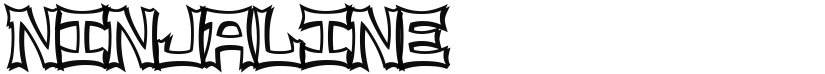 NinjaLine font download