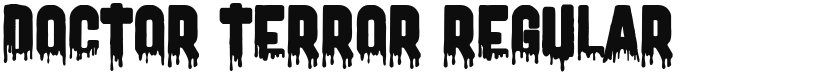 Doctor Terror font download