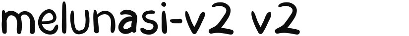 melunasi-v2 font download