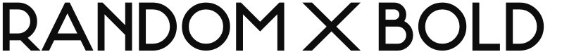 Random X font download
