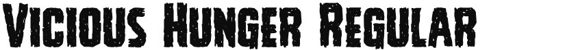 Vicious Hunger font download