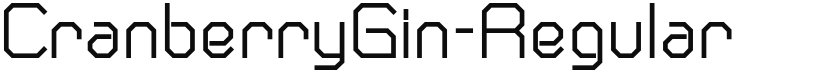 Cranberry Gin font download