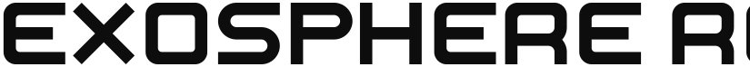 Exosphere font download