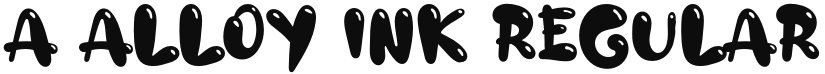 a Alloy Ink font download