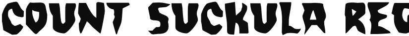 Count Suckula font download