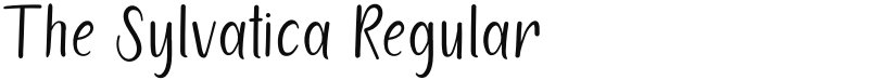 The Sylvatica font download