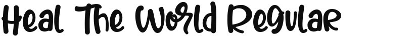 Heal The World font download