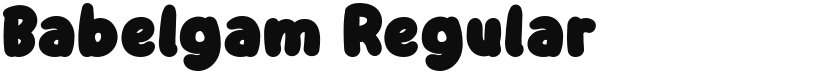 Babelgam font download