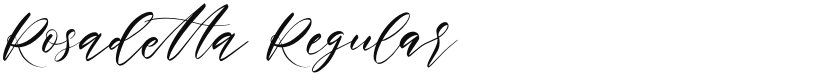 Rosadetta font download