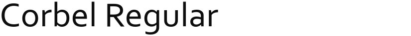 Corbel font download