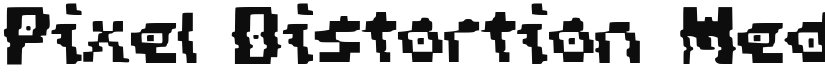 Pixel_Distortion font download