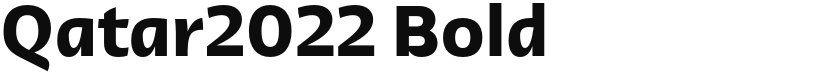 Qatar2022 font download