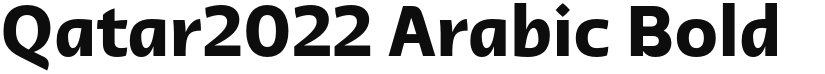 Qatar2022 Arabic font download