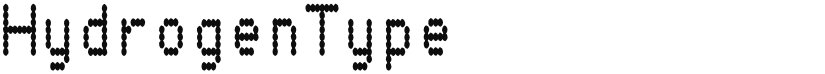 Hydrogen Type font download