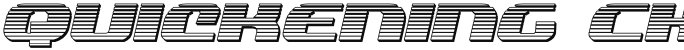 Quickening Chrome Italic Italic