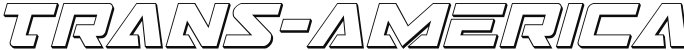 Trans-America 3D Italic Italic