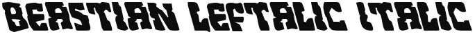 Beastian Leftalic Italic