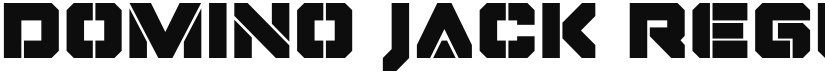 Domino Jack font download