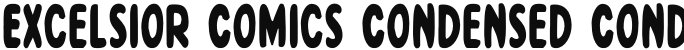 Excelsior Comics Condensed Condensed