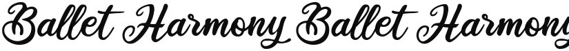 Ballet Harmony font download