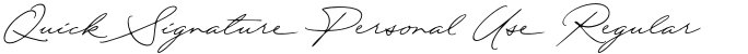 Quick Signature Personal Use Regular