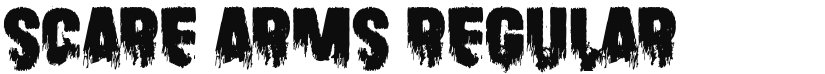 Scare Arms font download