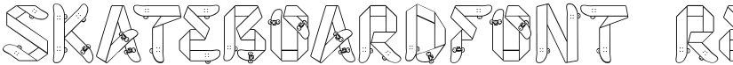 Skateboardfont font download