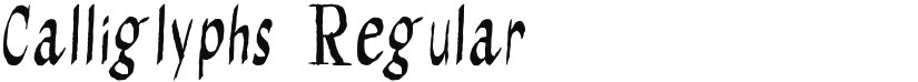 Calliglyphs font download
