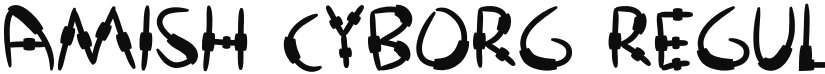 Amish Cyborg font download