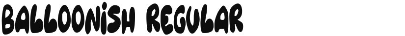 Balloonish font download