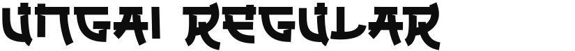 Ungai font download