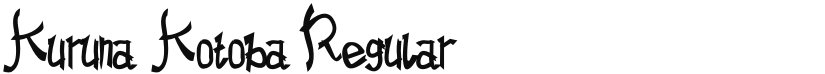 Kuruna Kotoba font download