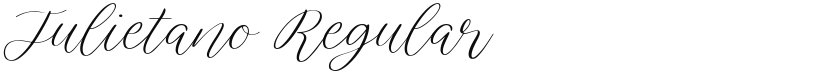 Julietano font download