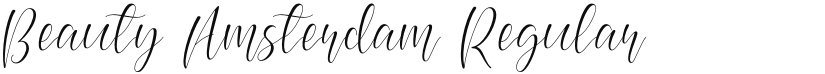 Beauty Amsterdam font download