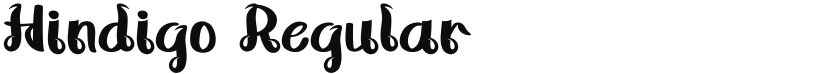 Hindigo font download