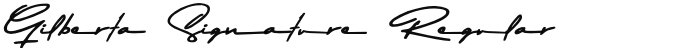 Gilberta Signature Regular