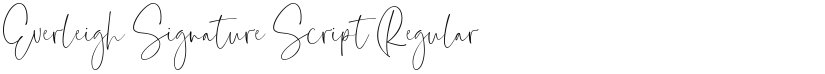 Everleigh Signature Script font download