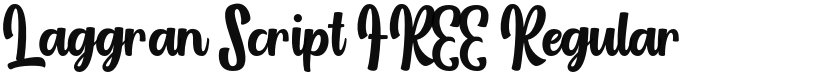 Laggran Script FREE font download