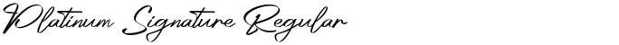 Platinum Signature Regular