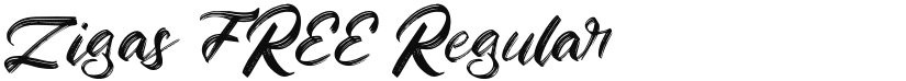 Zigas FREE font download
