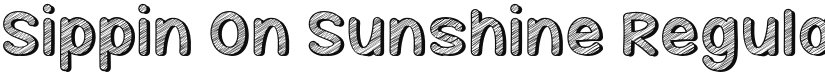 Sippin On Sunshine font download