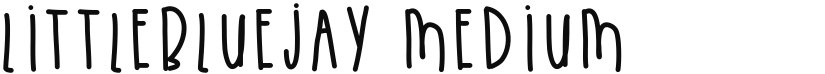 LittleBlueJay font download