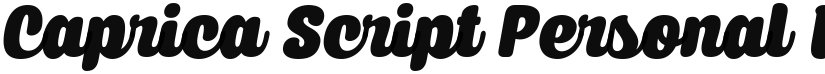 Caprica Script Personal Use font download