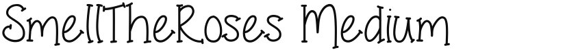 SmellTheRoses font download