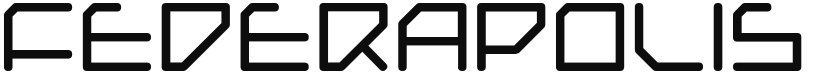 Federapolis font download