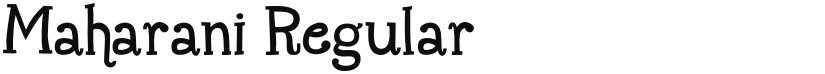 Maharani font download