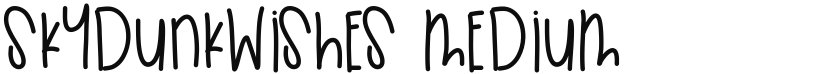 SkyDunkWishes font download