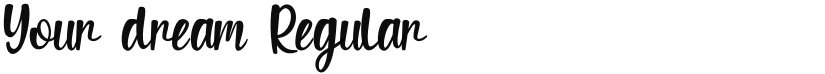 Your dream font download